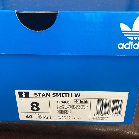 Adidas Women’s Stan Smith Shoes - Picture 8 of 8